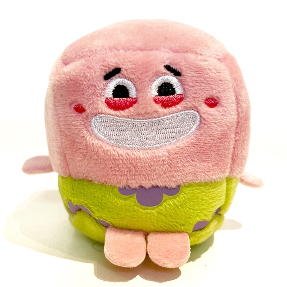 SpongeBob SquarePants Patrick Starfish Kawaii Cube Plush Toy Nickelodeon 2 Inch